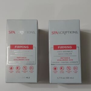 SPASCRIPTIONS Firming Anti-Wrinkle Neck Cream X2